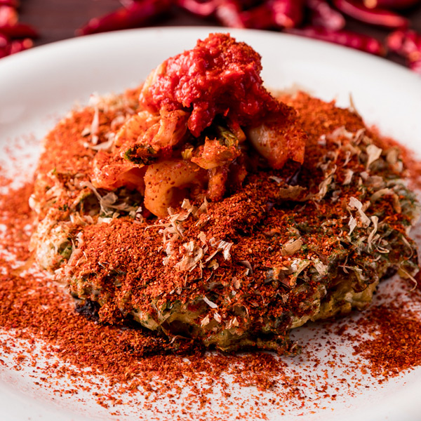 おすすめお好み焼きメニュー「激辛焼き」